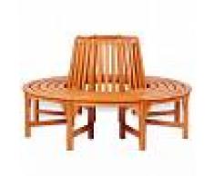 vidaXL Banco para alrededor de árbol Ø 160 cm madera