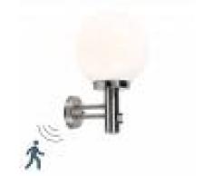 QAZQA Aplique acero RVS IP44 movimiento - SFERA
