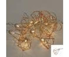 Kaemingk Guirnalda de Navidad DIAMANT 12 LED blanco cálido LED 2,2 metros