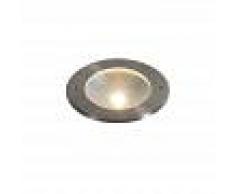 QAZQA Foco de suelo moderno aluminio LED 10W - BRIDGE