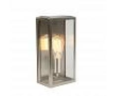 QAZQA Aplique moderno rectangular acero IP44 - ROTTERDAM 1