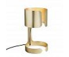 QAZQA Lámpara mesa diseño dorado mate - WALTZ