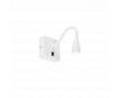 QAZQA Aplique moderno flexible LED blanco - Flex