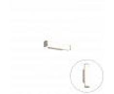 QAZQA Aplique acero 32 cm IP44 - CASCADA