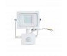 Barcelona LED Foco proyector LED 10W con sensor de movimiento