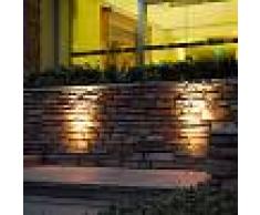 Lampenwelt.com Foco LED empotrable en suelo Jos orientable, IP67