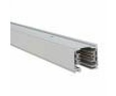 Pferdekaemper Sistema de rieles trifásico aluminio natural, 2m