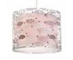 Dalber Lámpara colgante Nubes habitación infantil, rosa