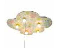 Niermann Standby Flores de colores - lámpara de techo, nube, LEDs