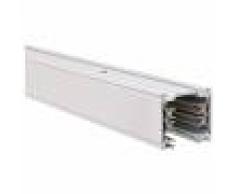 Pferdekaemper Sistema de rieles trifásico blanco, 2m