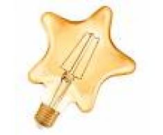 OSRAM bombilla LED E27 4,5W Vintage Star 2500K oro