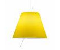 Luceplan Lámpara colgante LED Costanza regulable, amarillo