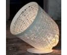 Karman Lámpara de suelo de diseño Black Out, blanco