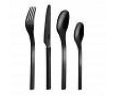 Bodum BARCELONASET Cubertería 16 piezas acero inox Negro