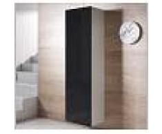 Armario colgante modelo Luke V4 (40x165cm) color blanco y negro