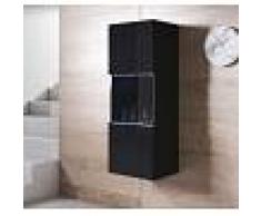 Armario colgante modelo Luke V3 (40x126cm) color negro