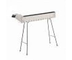 Cruccolini Barbacoa de carbón para pinchos INOX 75 cm - Superficie de cocción 70 x 10 cm