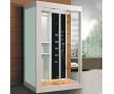 Cabina de Hidromasaje ECO-DE® IMPERIAL Blanca 120x90x220 cm ECO-8110W