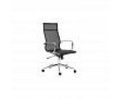 Iconic Furniture silla oficina réplica eames negra alta malla