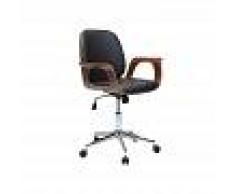 Kare Design silla oficina Patron walnut