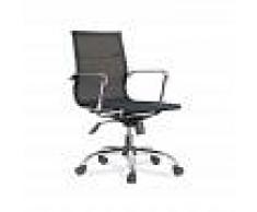 Iconic Furniture silla oficina réplica eames negra baja malla