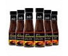 2bSlim Pack de 6 Salsa Barbacoa 0% 250 ml