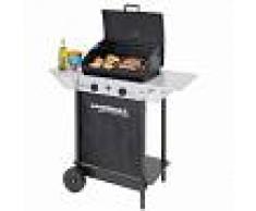 Campingaz Barbacoa de gas Campingaz Xpert 100 L Plus Rocky, horno, parrilla y rejilla para piedra volcánica