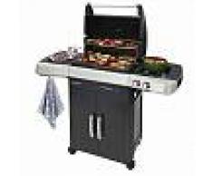 Campingaz Barbacoa de gas Campingaz 2 SERIES RBS LXS con horno parrilla y módulo culinario
