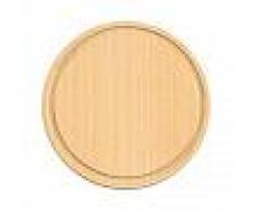 Biodora Tabla redonda de madera para cortar